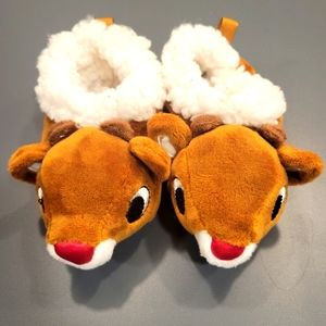 Rudolph The Red Nosed Reindeer Infant Slipper | 6-12M